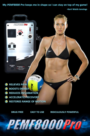 PEMF8000 Pro brings me to the "TOP OF MY GAME" PEMF8000 Pro for Athletes